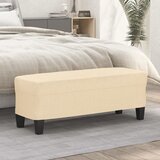  Klupa krem 100 x 35 x 41 cm od tkanine | shoptok.hr