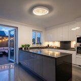 Brilagi LED prigušiva stropni ventilator LED/80W/230V prečnika 50 cm bela + daljinski upravljač | Eponuda.com