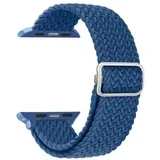 izmjenjivi najlonski remen kompatibilan s Apple Watch 42/44/45mm, plavi