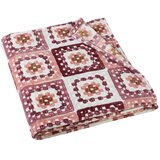 Catherine Lansfield Ružičasta deka od mikropliša 130x170 cm Crochet Print – Cijene