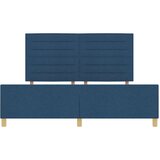 Plavi krevet okvir od tkanine 180x200 cm | shoptok.hr