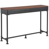  Konzolni stol s 2 ladice 120 x 30 x 75 cm masivna jelovina | shoptok.hr