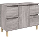 vidaXL ormarić za umivaonik boja hrasta sonome 80x33x60 cm drveni | shoptok.hr