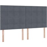  Krevet s od storage s madracem Tamno siva 200 x 200 cm Baršun - Tamno siva 200 x 200 cm Blok sa kvadratićima | shoptok.hr
