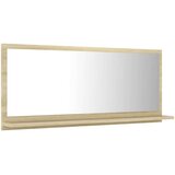  Kopalniško ogledalo sonoma hrast 90x10,5x37 cm iverna plošča, (20919505) | Shoptok.si