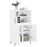  Visoka komoda bijela 60x36x110 cm od konstruiranog drva | shoptok.hr