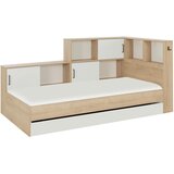 MID.YOU POSTELJA S PREDALOM 90 cm x 200 cm , naravne barve, bela | Shoptok.si