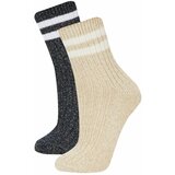 Defacto Women 2 pack Cotton Long Socks Cene