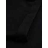 Ombre Men's knit shorts with rolled up legs - black | Eponuda.ba
