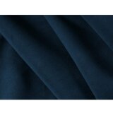 Micadoni Temno modra raztegljiva kotna sedežna garnitura iz tkanine bouclé (levi kot) Jodie – Home | Shoptok.si