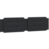 Maison Chic posteljno vzglavje - vzglavna omarica - vzglavna stranica črna 200 cm umetno usnje, (21704285) | Shoptok.si