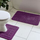 Catherine Lansfield Tamno ljubičaste kupaonske prostirke u setu 2 kom za WC 50x80 cm Armoni – | shoptok.hr