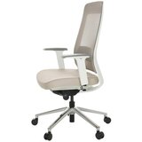 MID.YOU Pisarniški Stol Chiaro T2 White, Bež, Siva | Shoptok.si