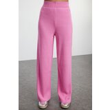 Trendyol Pink Polo Neck Twill Knitwear Bottom-Top Set | Shoptok.si