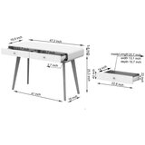 Støraa Pisalna miza 50x120 cm Cassie – | Shoptok.si