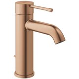 Grohe enoročna armatura za umivalnik Essence z zgornjim delom sifona - hard graphite (23589A01) Slike