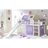 MID.YOU Igralna Postelja Manuel, 90x200, Lila, Tobogan | Shoptok.si