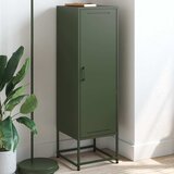 Furnova Visoka omara olivno zelena 36x39x123 cm jeklo, (21954794) Cene