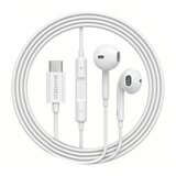 Oem Mayaxess, Žične USB-C slušalke za Galaxy A33 z vgrajenim mikrofonom, Bela, (5000299419) | Shoptok.si