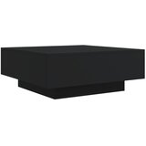  Stolić za kavu s LED svjetlima crni 80x80x31 cm | Eponuda.com