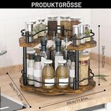 YSISLYBIN vrtljiv 2-nivojski organizator za začimbe | Shoptok.si