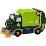 Kamion za smeće za sastavljanje s alatom Garbage - zeleni | Shoptok.si