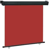 vidaXL Balkonska bočna tenda 160 x 250 cm crvena