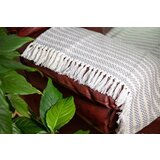  Fleker-prekrivač garnitura Terracotta (trosed-dvosed-fotelja) Siva/bela boja ( VLK000626-sivabelaboja ) | ePonuda.com