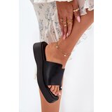 EVENTO Ladies Platform Slippers With Decorative Detail Black Linosea | Shoptok.si