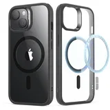 Classic Hybrid HaloLock maska za iPhone 15 Plus - Clear Black
