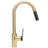 REA Bath Rea Soul Gold Black kuhinjska slavina | shoptok.hr