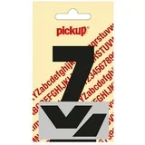 Nalepka Pickup (Motiv: črka Z, črne barve, višina: 9 cm)