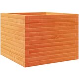 Maison Chic Vrtno cvetlično korito - Cvetlični Lonec voščeno rjavo 60x60x46 cm trdna borovina, (21790354) Cene