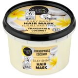 Organic Shop Maska za svilenkasti sjaj kose Frangipani i kokos - 250 ml | shoptok.hr
