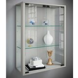 MID.YOU Viseča Vitrina Udina, Srebrna, Led | Shoptok.si