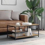  Kava Stol Umjetnički hrast 90 x 49 x 40 cm Konstruirano drvo | shoptok.hr