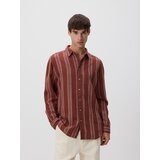 Reserved Pamučna regular fit košulja - karmin-crveno | shoptok.hr