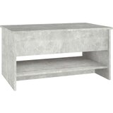 vidaXL Klubska mizica betonsko siva 80x50x40 cm konstruiran les | Shoptok.si