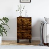  Komoda boja dimljenog hrasta 40 x 35 x 70 cm konstruirano drvo | Eponuda.com