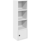 Maison Chic Knjižna omara - Knjižni regal bela 31x24x102 cm inženirski les, (21724647) Cene