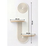 Hanah home Artmtkwll3 - Bela zidna polica | Eponuda.com