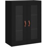  Visoka komoda crni 69,5x34x180 cm konstruirano drvo | Eponuda.com