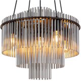 Globo 15698H1 - Luster na sajli GORLEY 5xE27/60W/230V crna | Eponuda.com
