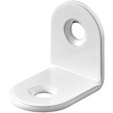 Hettich Kotnik za stol (Do x Š x V: 20 x 20 x 15 mm, Jeklo, Bela, 1 kos) | Shoptok.si