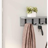  Vješalica za kapute na zidu Siva Sonoma 80 x 10,5 x 10,5 cm | Eponuda.com