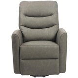 Modern Living tv-fotelj bishop, zelena, videz usnja, relax funkcija | Shoptok.si