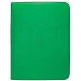 Ultra PRO 9 Pocket Zippered Pro Binder - Green Vivid Cene