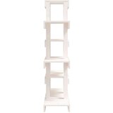  Stalak za biljke bijela 85 x 25 x 109 5 cm od masivne borovine | shoptok.hr