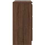  Komoda boja hrasta 80x35x76 cm konstruirano drvo | shoptok.hr