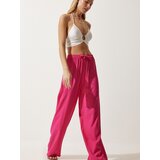 Happiness İstanbul Ženske Fuksija Letnje Viskoza Regular fit Pantalone EN00610, Fuksija / Roze | Eponuda.com